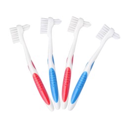 Denture Cleaning Brush Factory - Multifunctional Double Sided