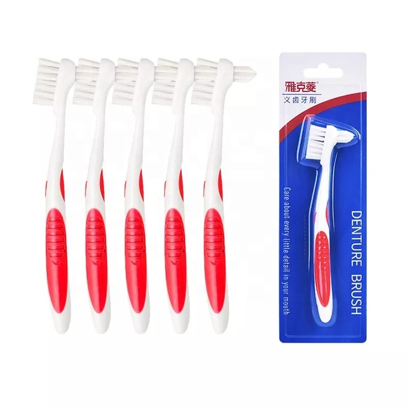 Denture Cleaning Brush Factory - Multifunctional Double Sided