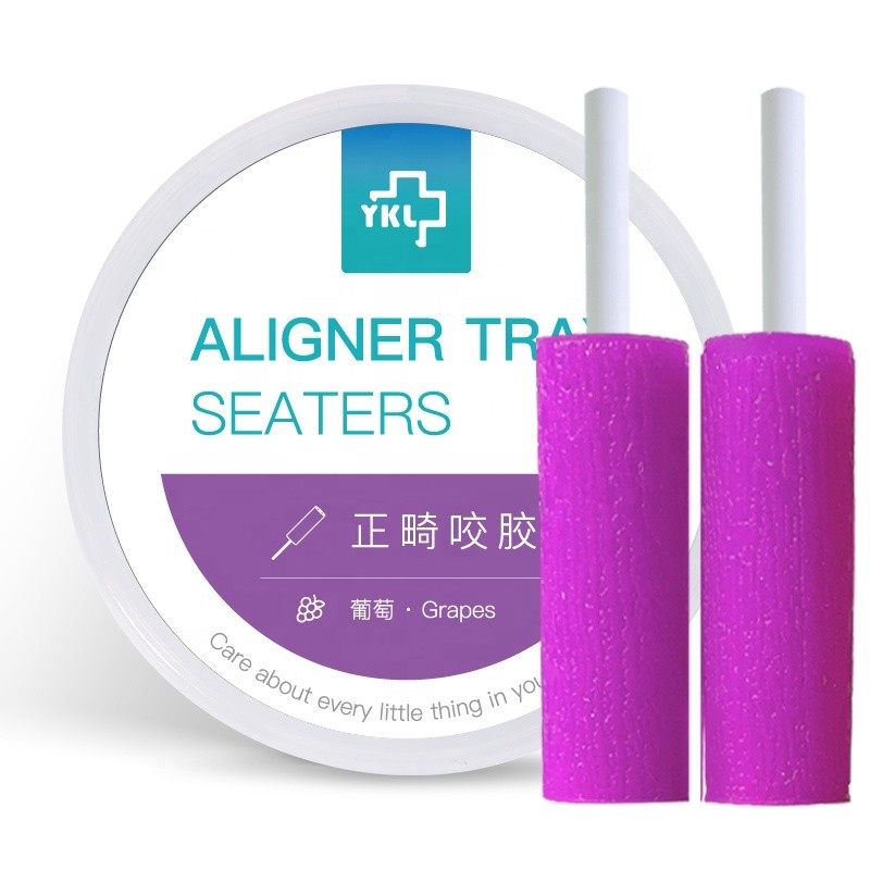 Orthodontic Aligner Supplier - Apple Flavor Tray Seaters