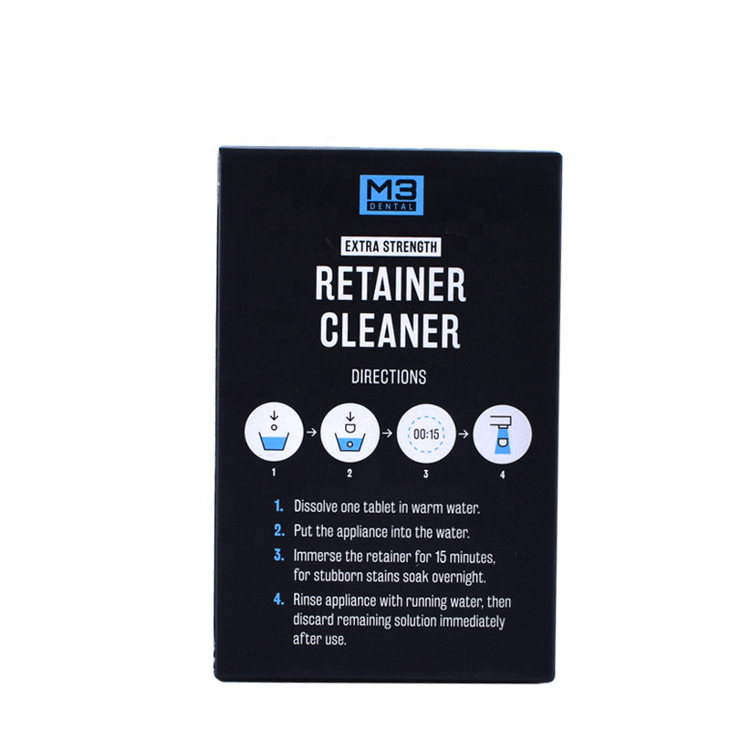 Retainer Cleansing Tablet Manufacturer - Wholesale Custom Packaging