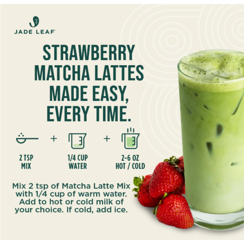 OEM Private Label Organic Strawberry Matcha Tea Healthy Beverages Packings-Sachet Free Sample Matcha Powder Strawberry