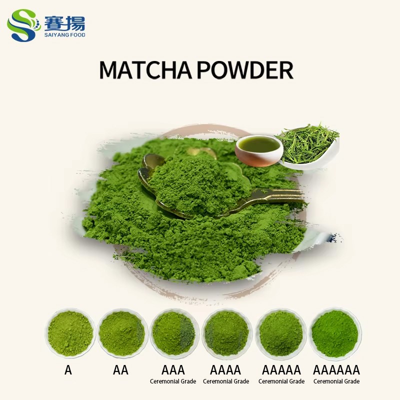 High Quality Wholesale 30gram Ceremonial Grade Matcha Powder Bulk Box Instant Tea for Slimming Free Sample Matcha Bag
