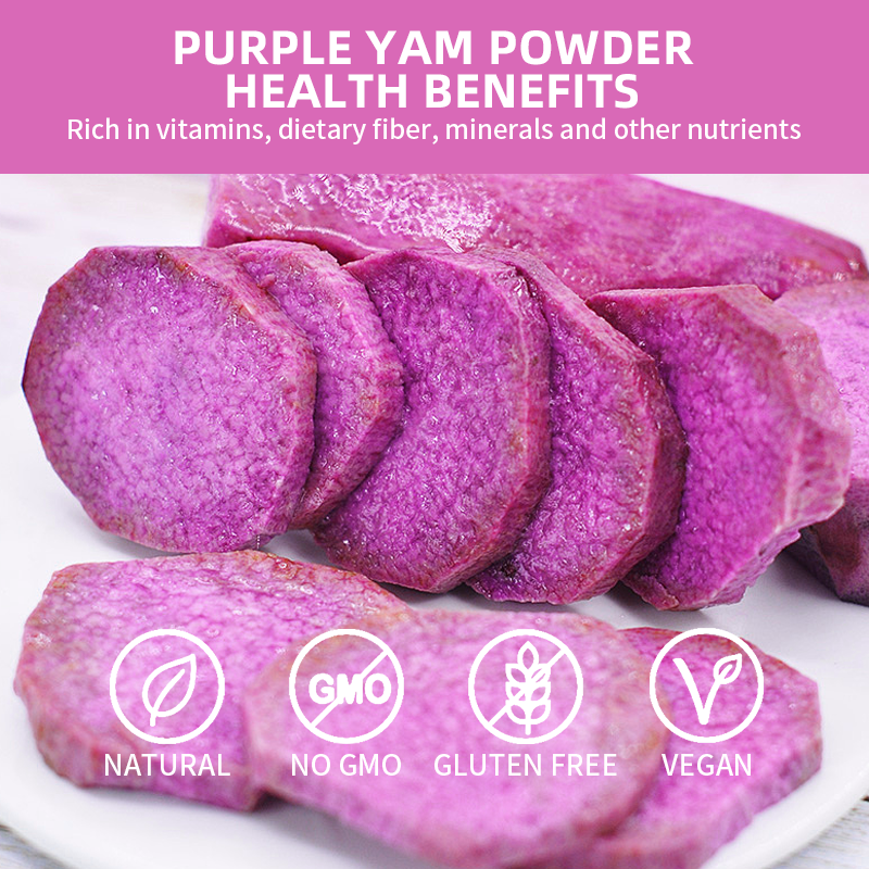 SAIYANG Supply Free Sample Ube Purple Yam Powder Natural Powdered Ube Pure Instant Purple Yam Ube