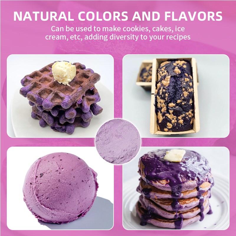 Manufacturer Bulk Price Natural Purple Yam Ube Powder High Quality Organic UBE Purple Yam Powder