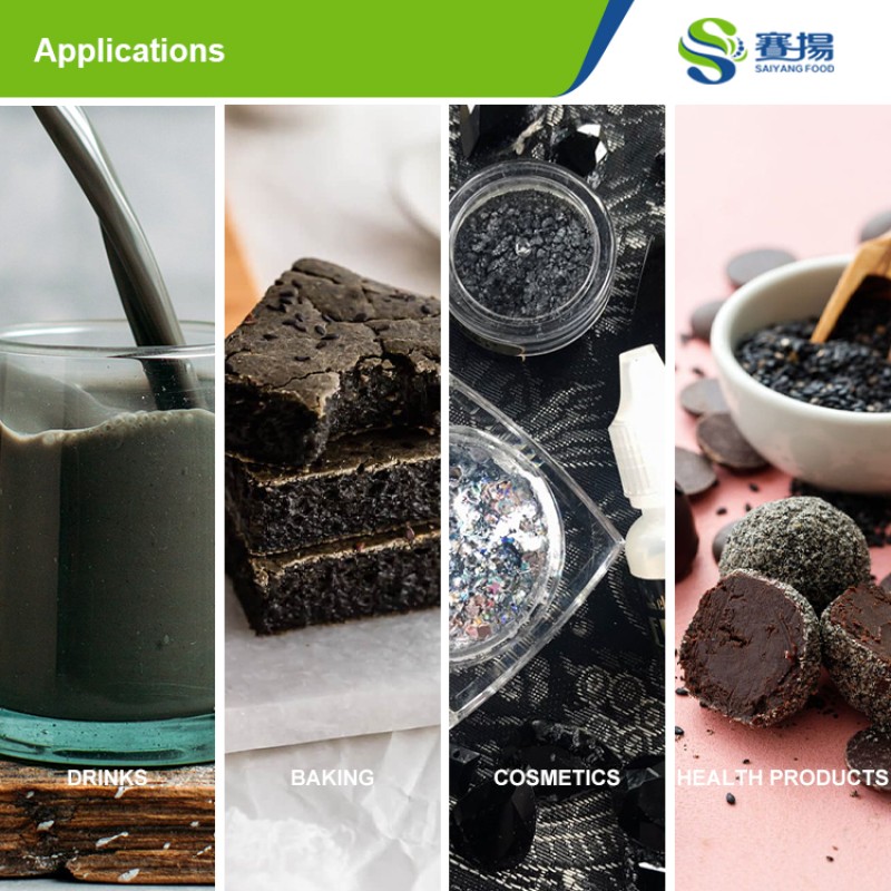 Sesame Seed Powder Extract Factory Supply Black Sesame Powder