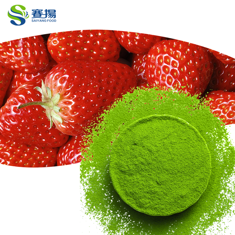 OEM Private Label Organic Strawberry Matcha Tea Healthy Beverages Packings-Sachet Free Sample Matcha Powder Strawberry