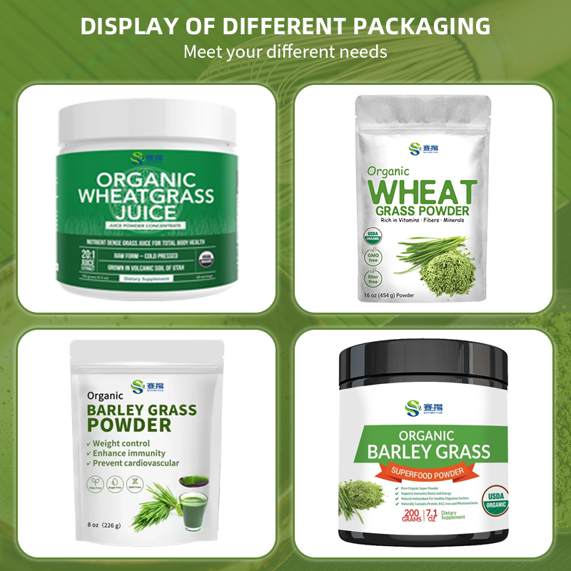 Bulk Superfood Wheat Grass Powder Food Grade Nutritional Supplement WheatGrass Powder Super Greens Wheat Grass Juice Powder