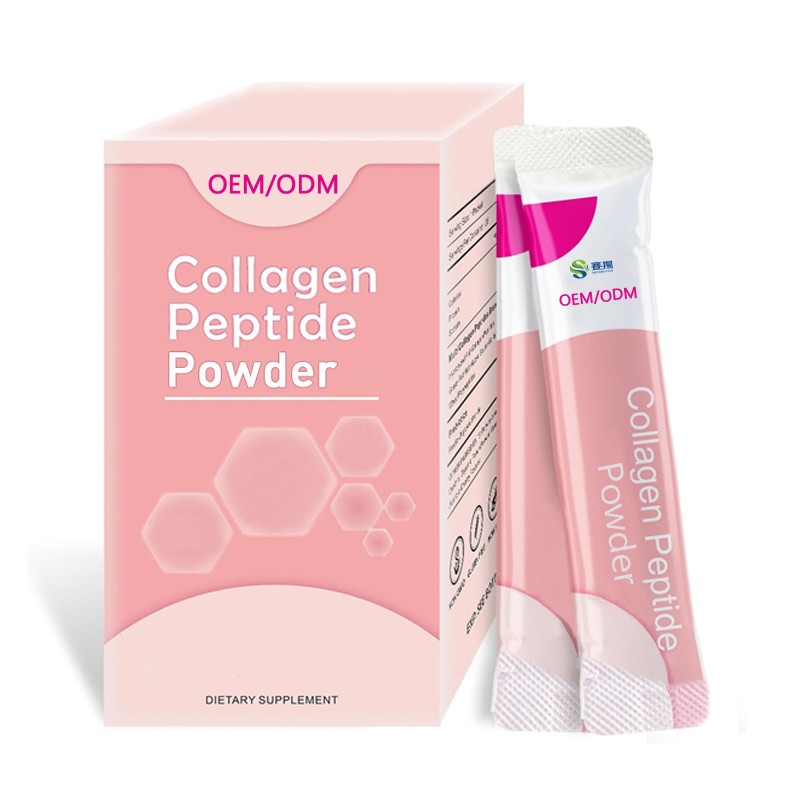 OEM/ODM Private Label Collagen Powder Sachet Collagen Whitening Powder Food Grade Collagen Peptide Powder