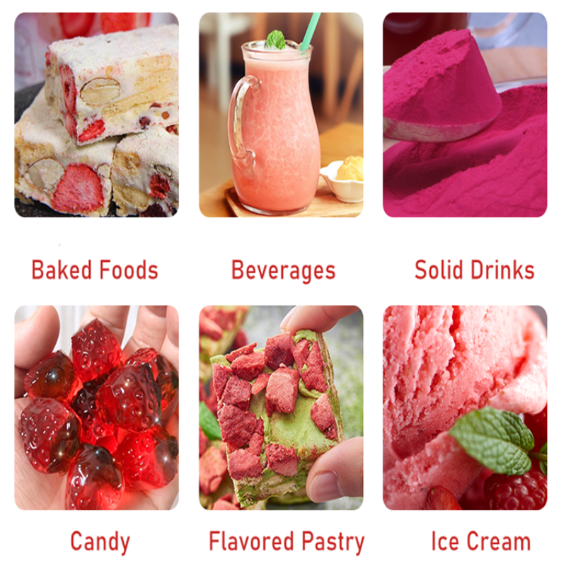 Bulk 100% Natural Red Pigment Roselle Hibiscus Extract E20 Roselle Red Pigment Powder