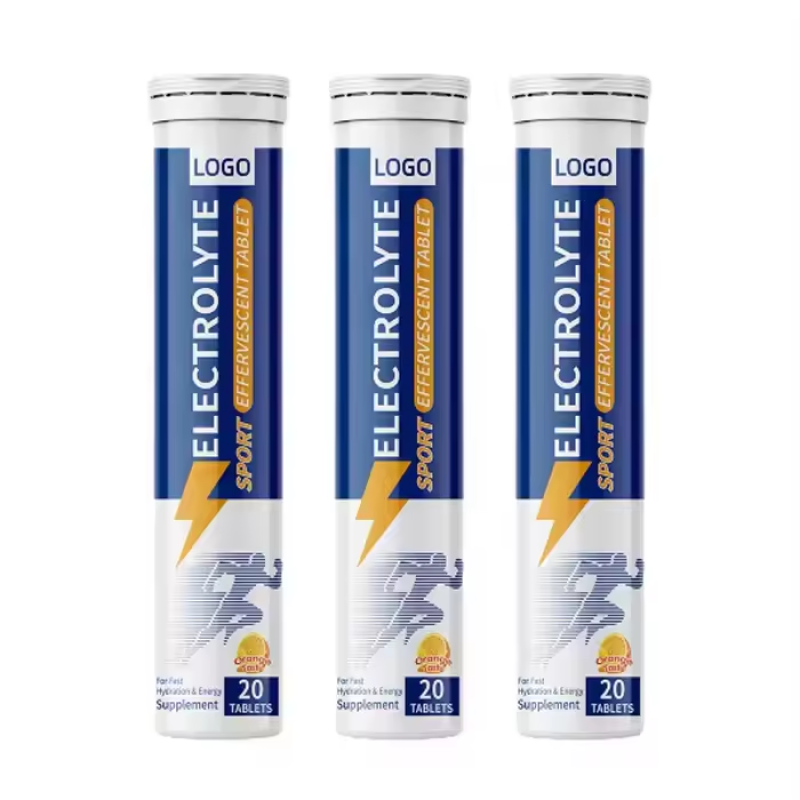 Vitahealthy OEM/ODM Private Label Factory Supply Halal Natural Organic Hydro Electrolyte Vitamin Effervescent Tablets