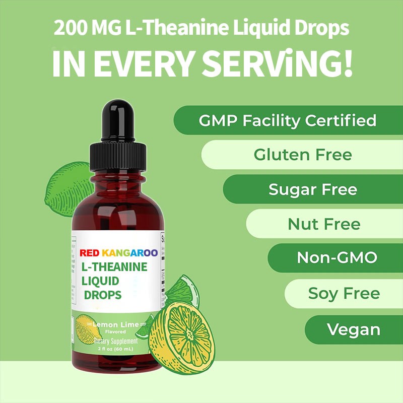 L-Theanine Drops Factory - Liquid Mood Relaxation Focus