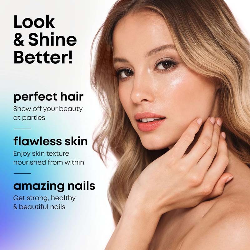 Hair Growth Liquid Supplier - 30000mcg Biotin Collagen Drops