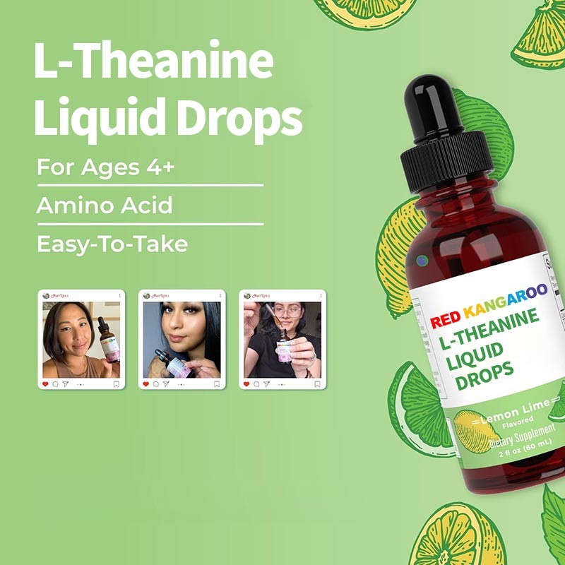 L-Theanine Drops Factory - Liquid Mood Relaxation Focus