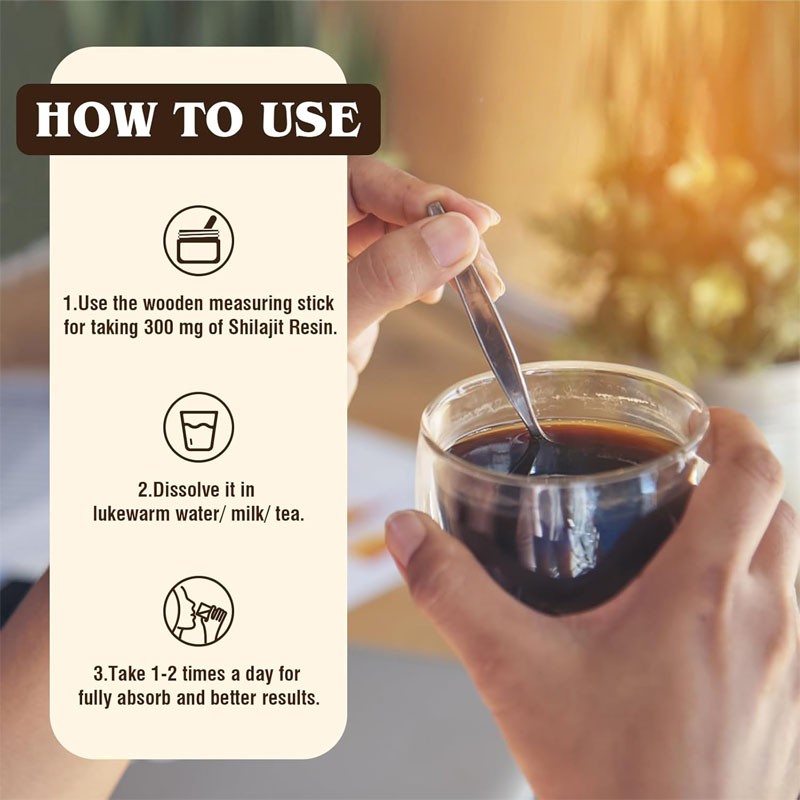 Shilajit Resin Manufacturer - Himalayan Organic Energy Immune