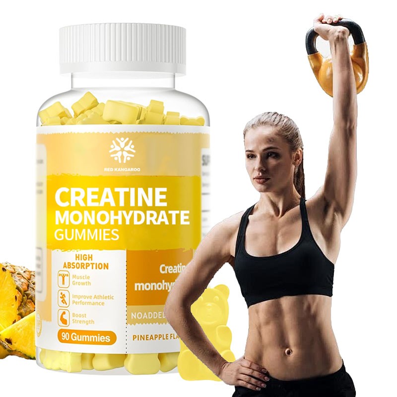 Creatine Gummies Supplier - Monohydrate Muscle Gain Recovery