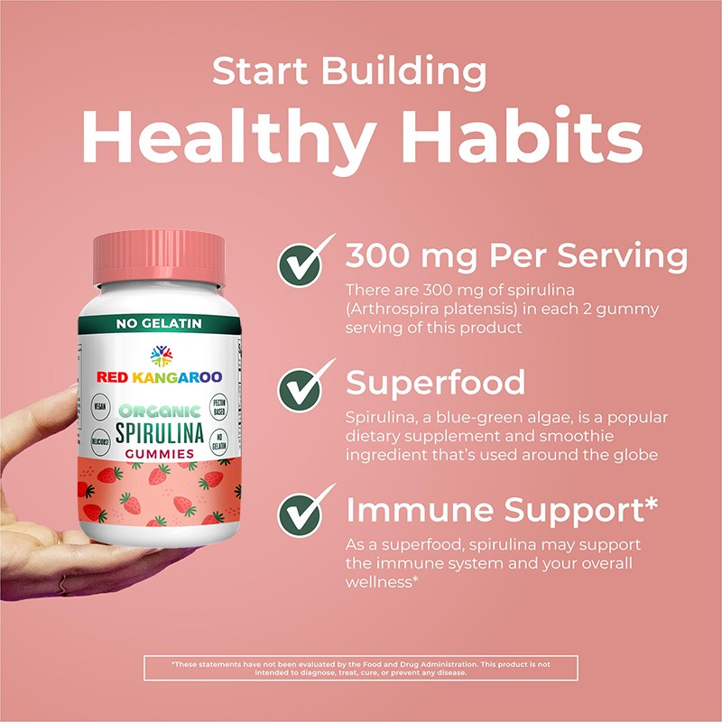 Spirulina Gummies Factory - Superfood Immune Detox Gummies