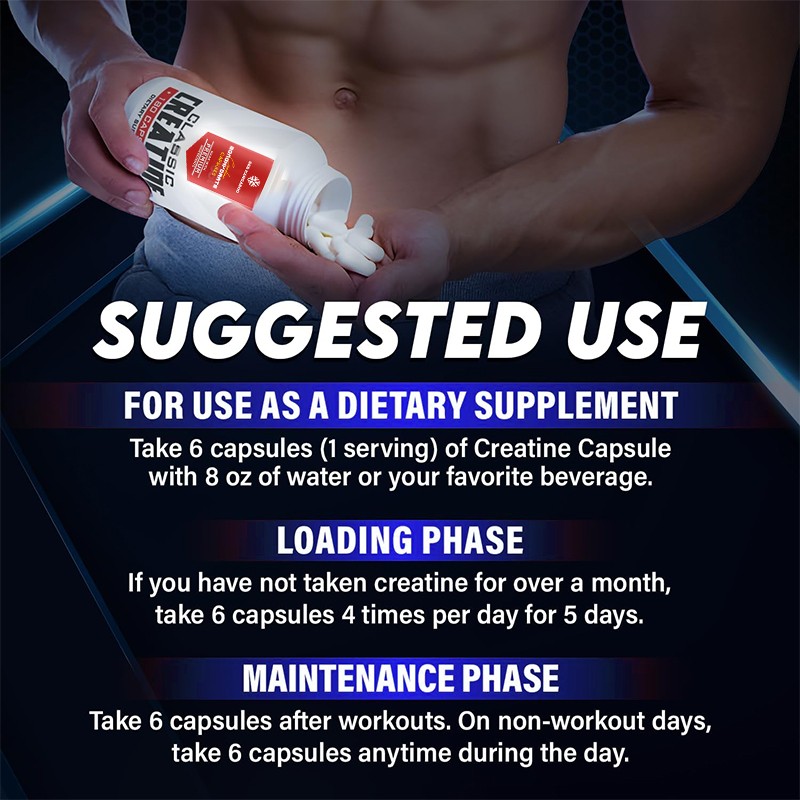 Creatine Pills Factory - Monohydrate Muscle Recovery Cognitive