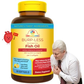 Fish Oil Softgels Factory - Wholesale Heart Brain Eye Support