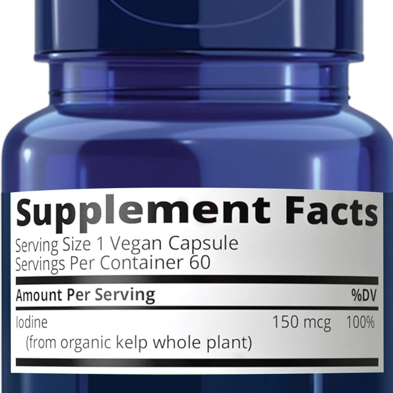 Iodine Capsules Supplier - Hot Selling Seaweed Fat Burning