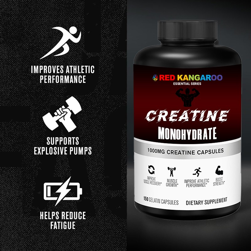 Creatine Capsules Supplier - Bone Muscle Growth Strength Energy