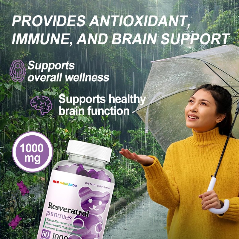 Resveratrol Gummies Factory - Trans-Resveratrol Antioxidant Support