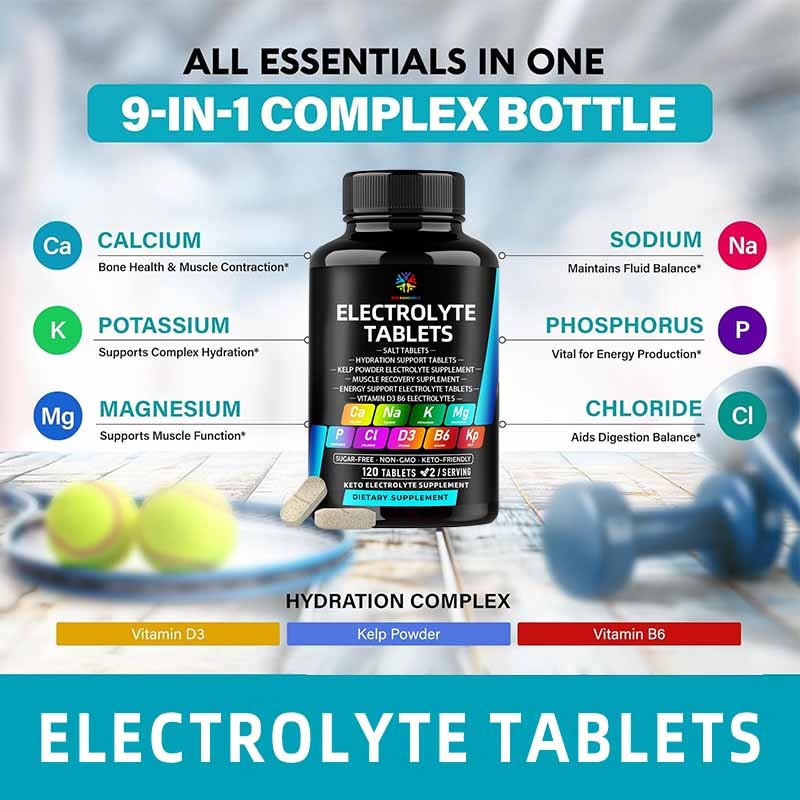 Electrolyte Tablets Factory - Keto Rapid Hydration Supplement