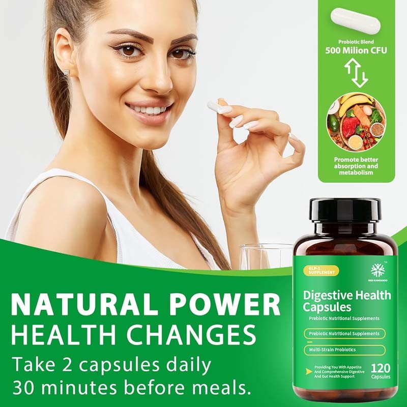 Probiotic Capsules Factory - GLP-1 300 Billion AFU Gut