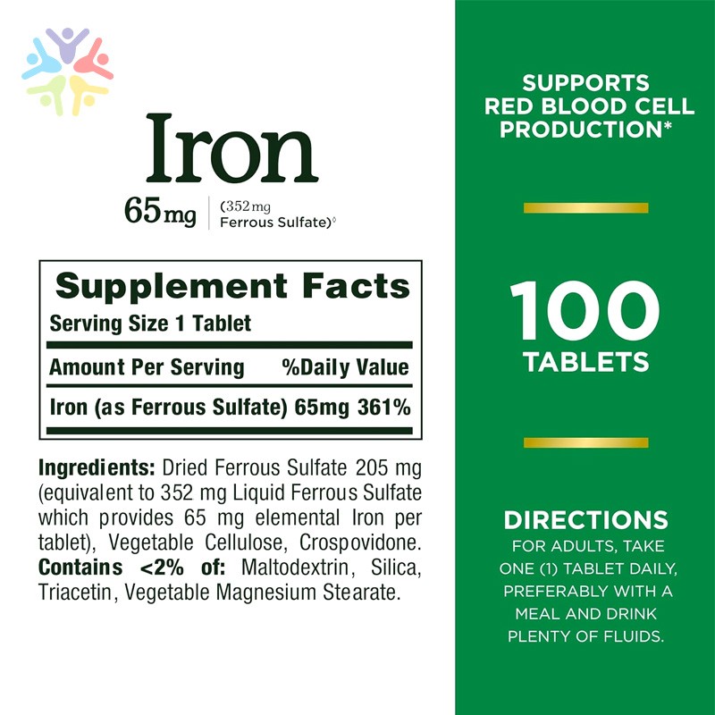 Iron Tablets Supplier - Promotes Red Blood Cell Production
