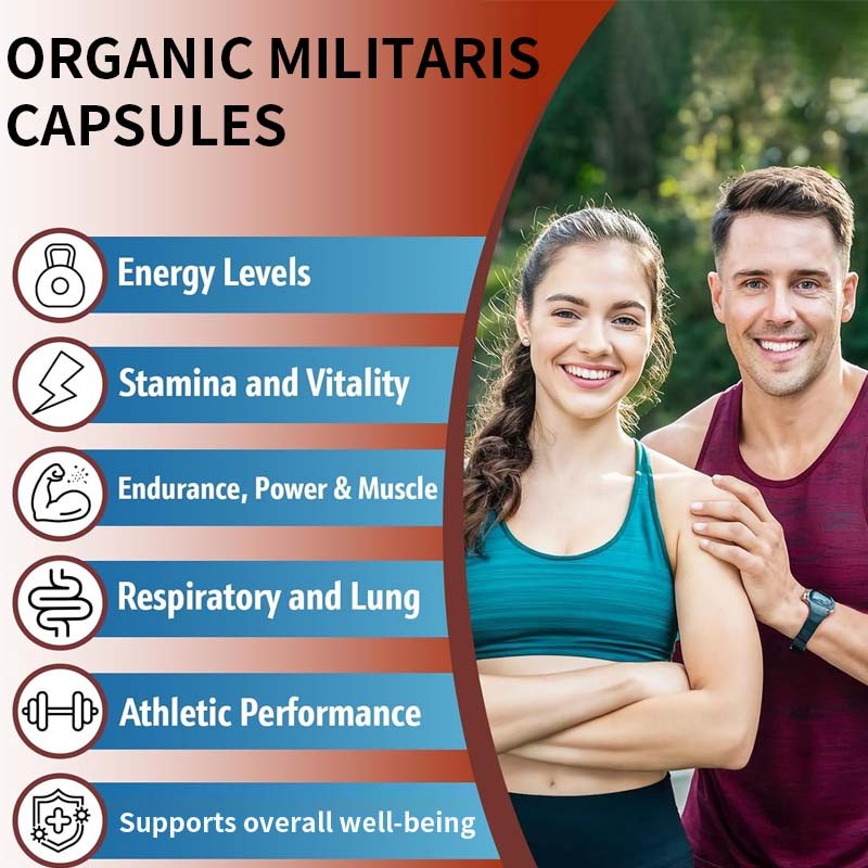 Cordyceps Capsules Supplier - OEM Mushroom Extract Energy Immune