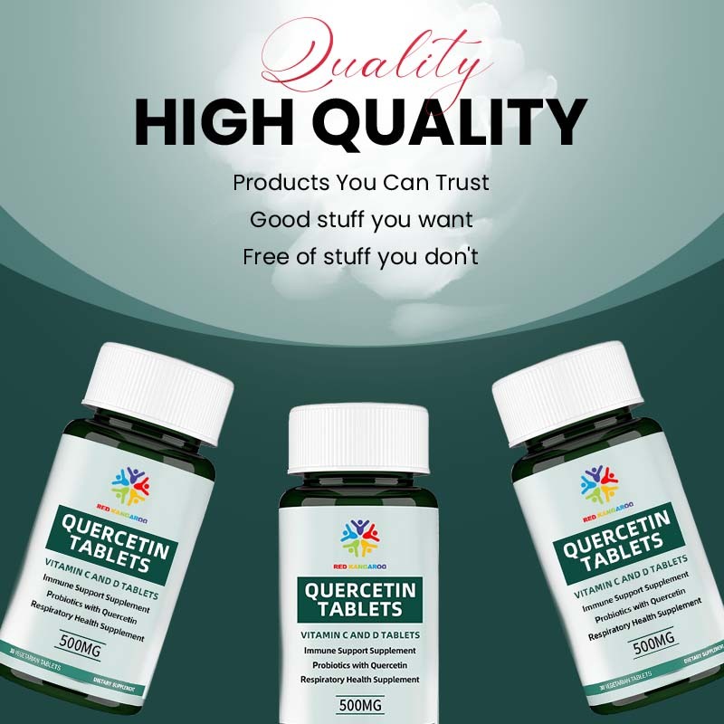 Quercetin Tablets Supplier - Private Label Immune Respiratory Health