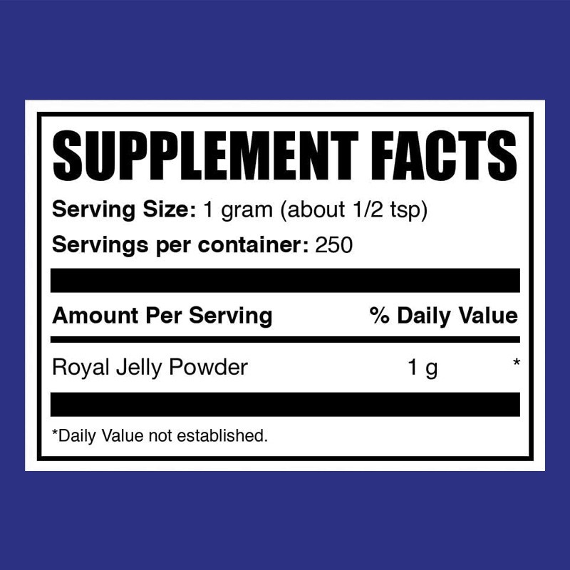 Royal Jelly Powder Supplier - Freeze-Dried Immune Well-being