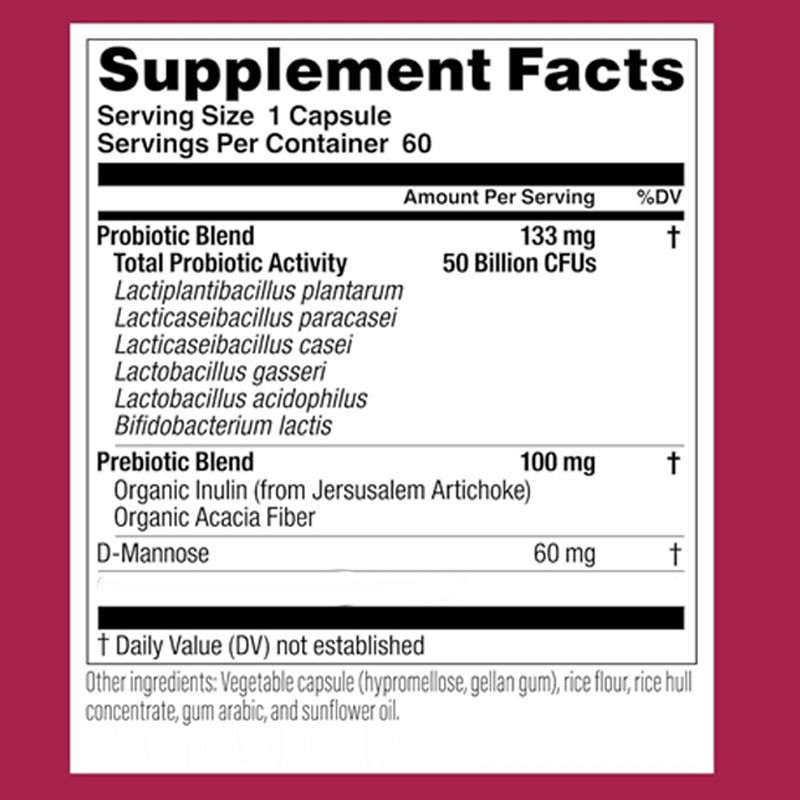 Women Probiotic Capsules Supplier - Vaginal Gut Health Support