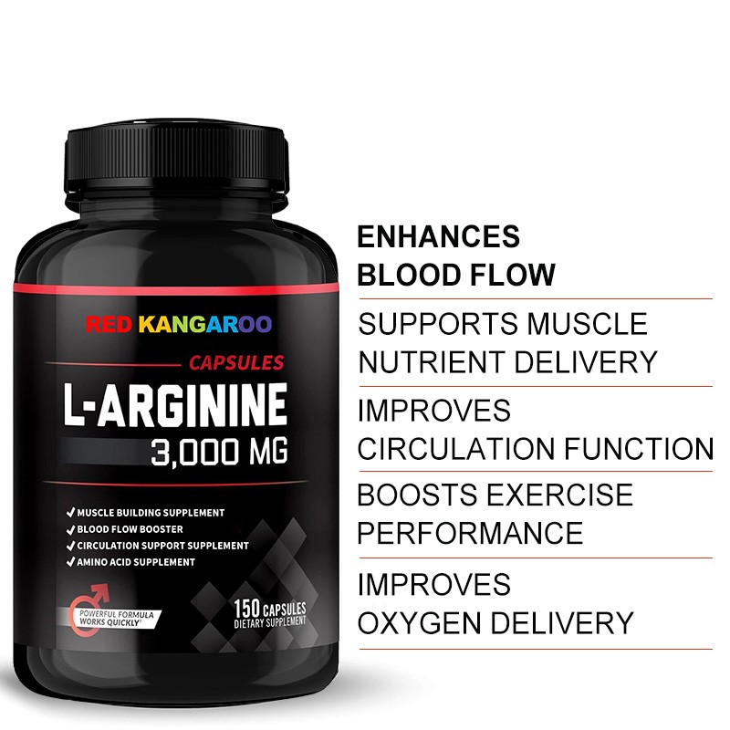 L-Arginine Capsules Manufacturer - Muscle Building Blood Flow