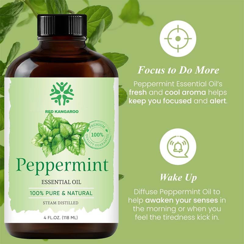 Essential Oil Factory - 100% Pure Peppermint Calming Mind