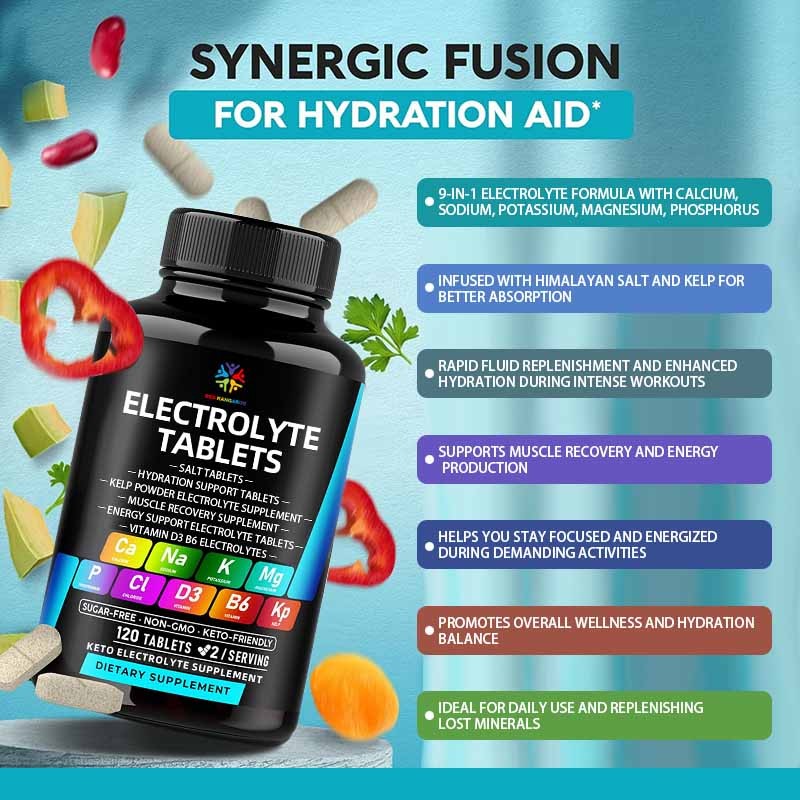 Electrolyte Tablets Factory - Keto Rapid Hydration Supplement