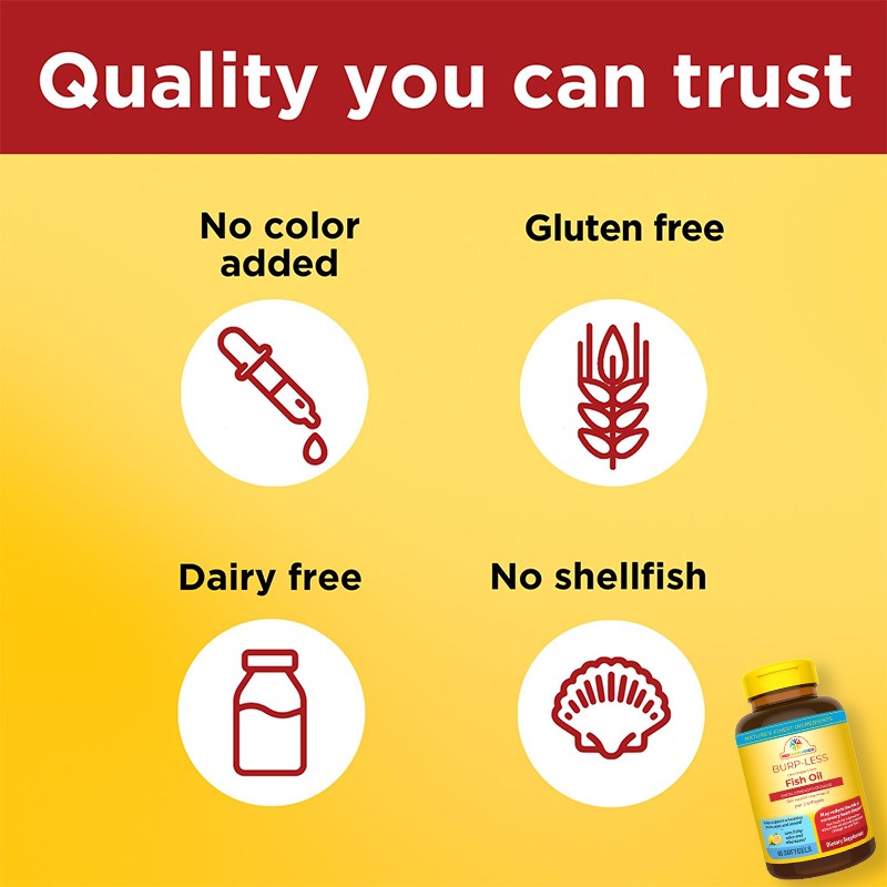 Fish Oil Softgels Factory - Wholesale Heart Brain Eye Support