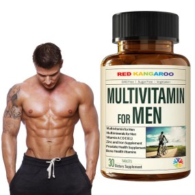 Multivitamin Tablets Factory - Men's Energy Focus Health Supplement