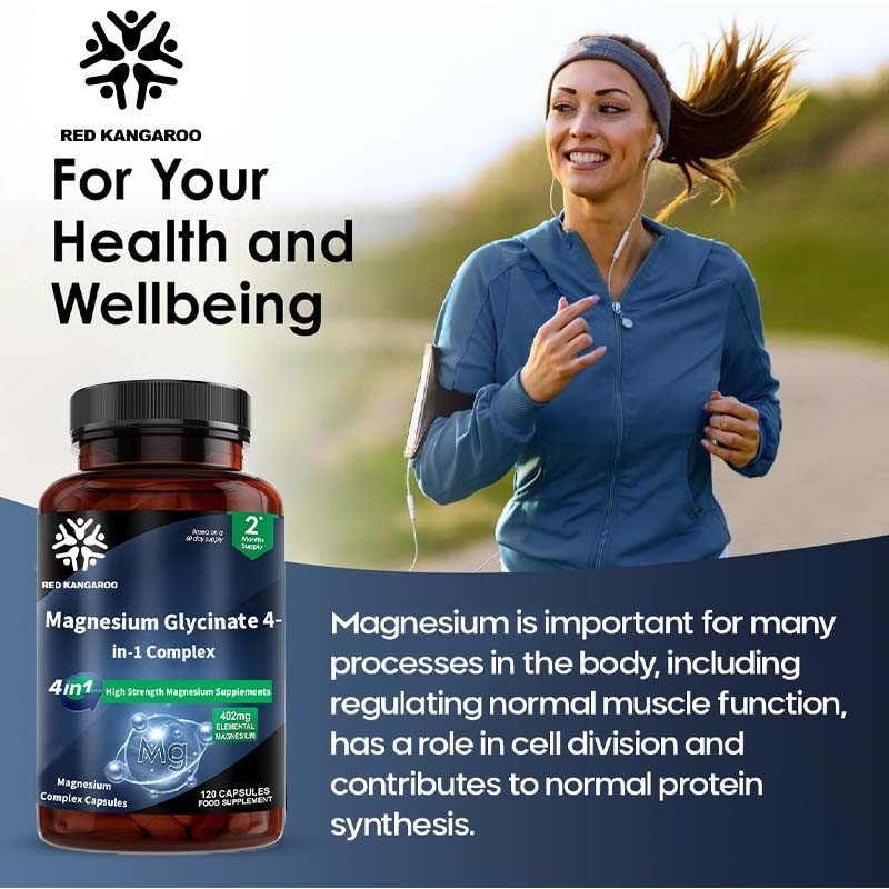 Magnesium Capsules Manufacturer - OEM Glycinate Bone Muscle Health