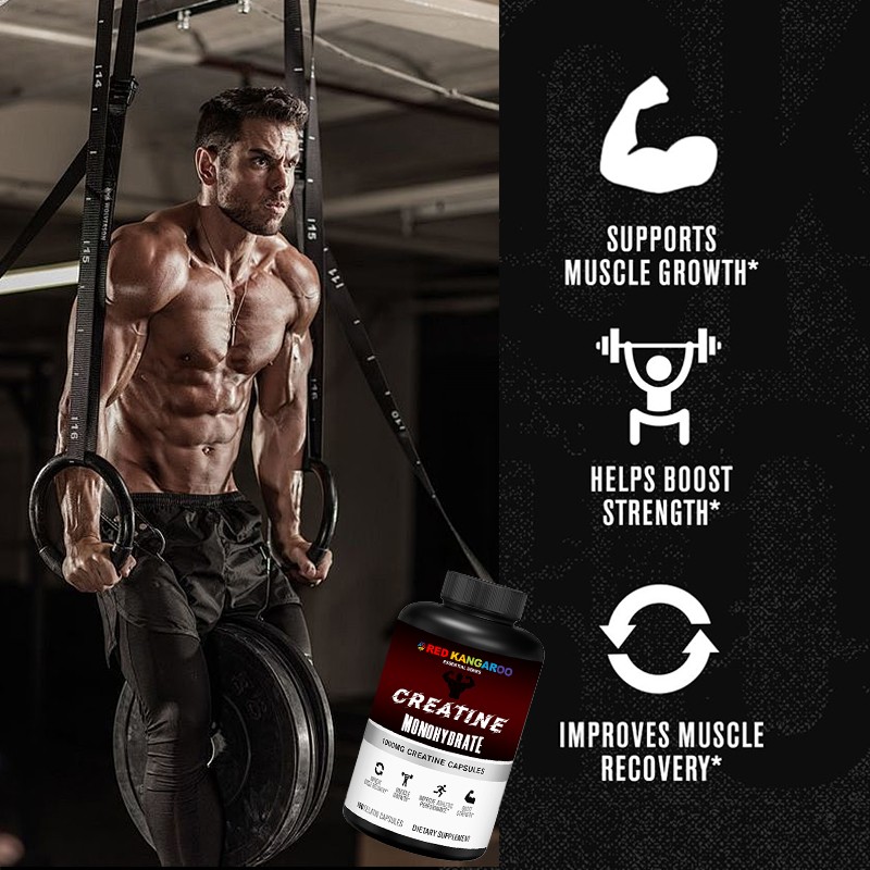Creatine Capsules Supplier - Bone Muscle Growth Strength Energy