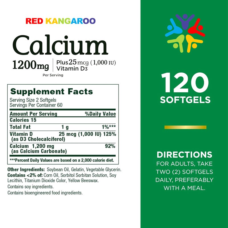 Calcium Softgels Manufacturer - Vitamin D3 Bone Strength Support