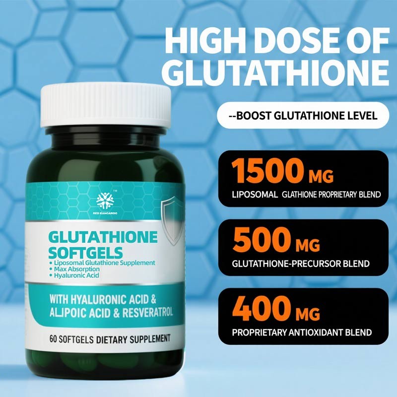 Glutathione Softgels Supplier - Liposomal Collagen Vitamin C