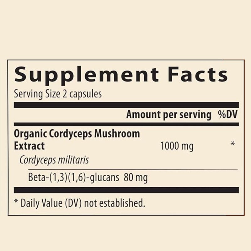 Cordyceps Capsules Supplier - OEM Mushroom Extract Energy Immune