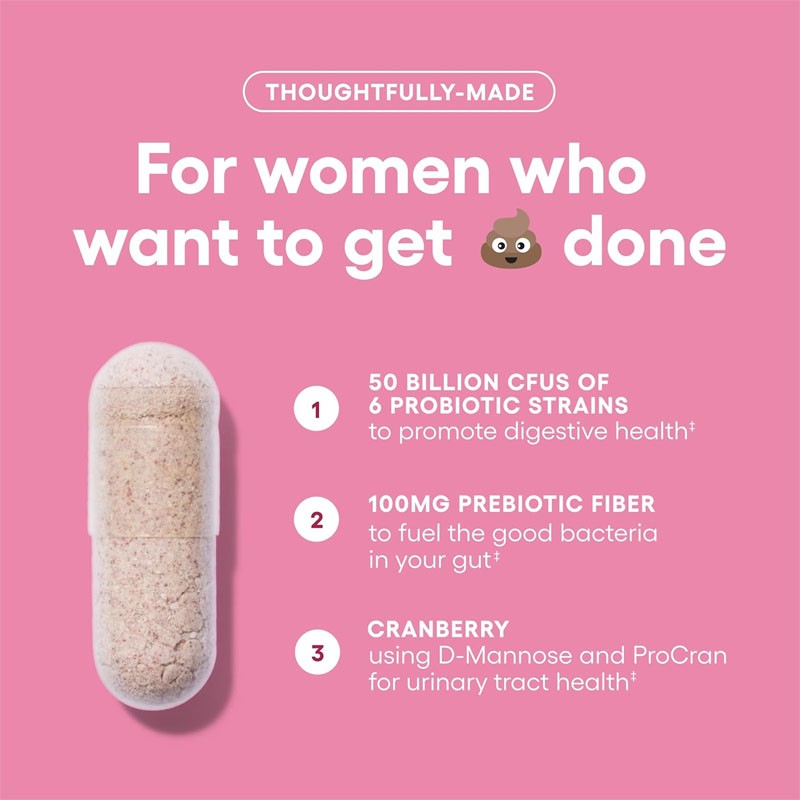 Women Probiotic Capsules Supplier - Vaginal Gut Health Support