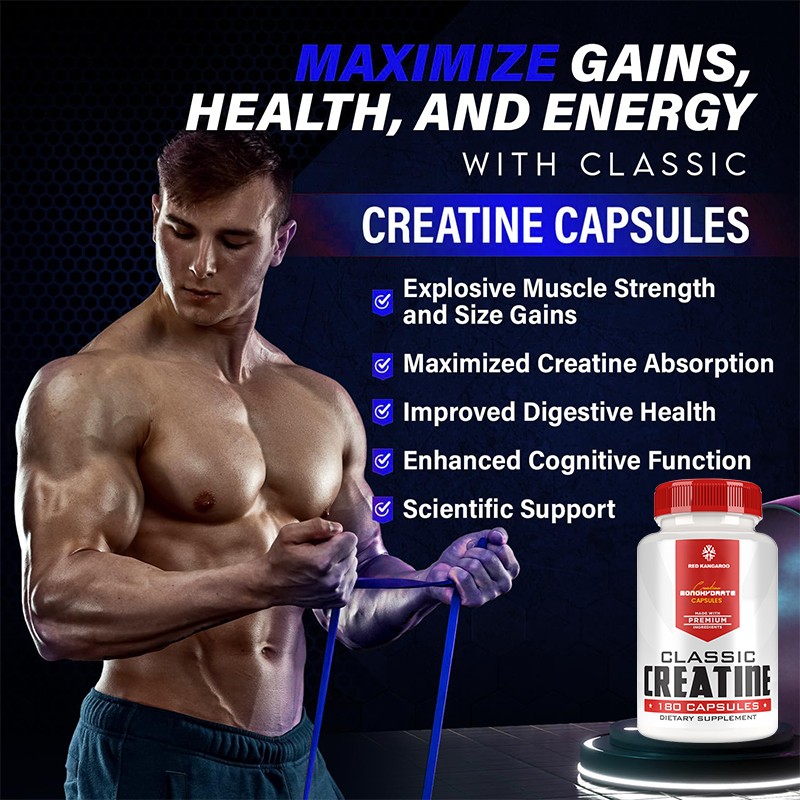 Creatine Pills Factory - Monohydrate Muscle Recovery Cognitive