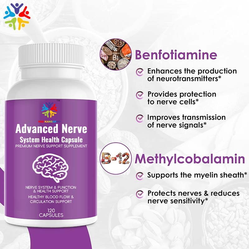 Nerve Support Capsules Factory - OEM Nourishing Pain Relief