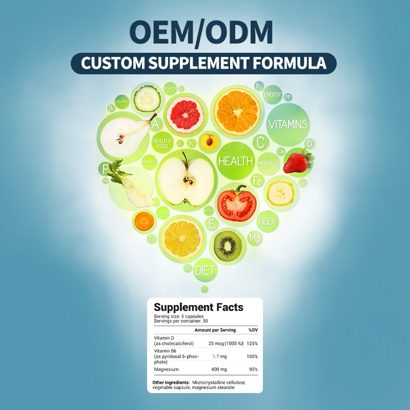 Herbal Supplement Supplier - Custom Formula Gummies Capsules
