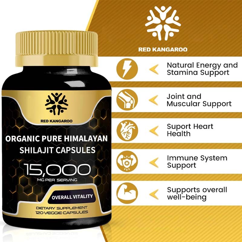Shilajit Capsules Supplier - Pure Himalayan Organic Immune