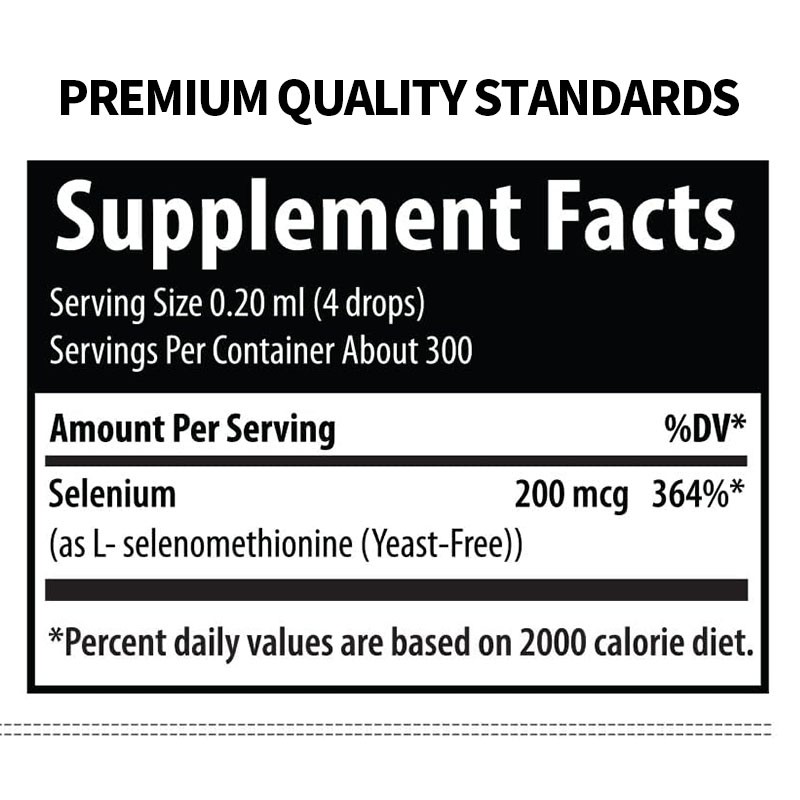 Selenium Drops Manufacturer - Liquid Selenomethionine Immunity