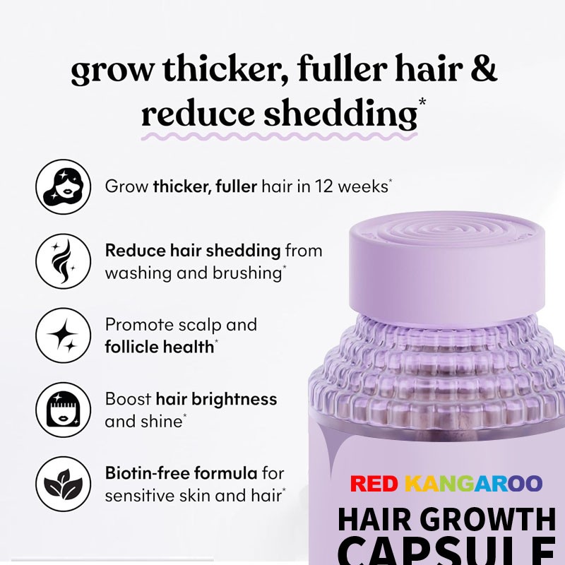 Hair Growth Capsules Supplier - OEM Keratin Scalp Coverage