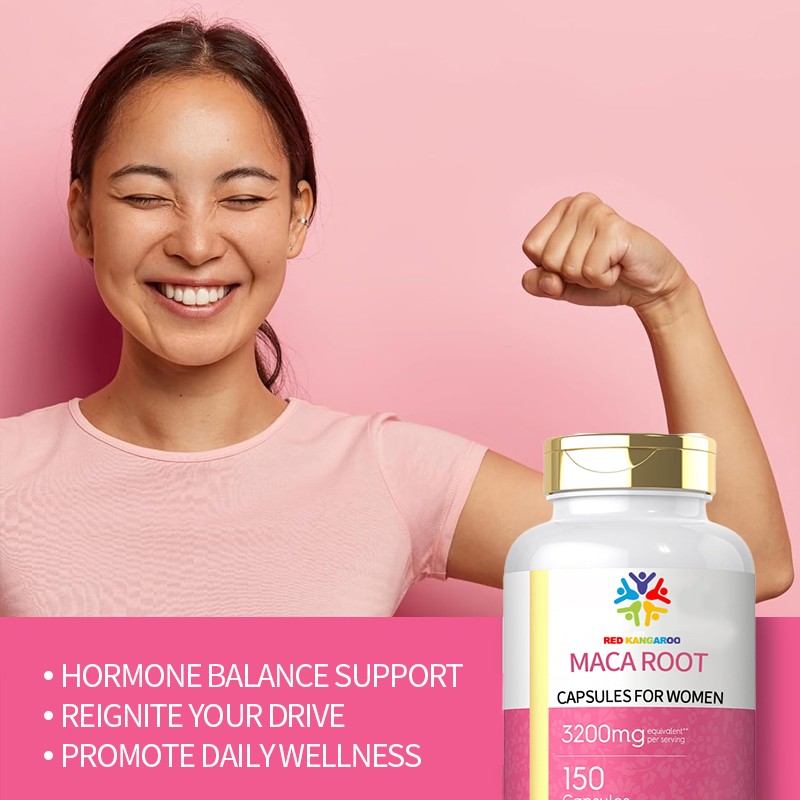 Maca Root Capsules Manufacturer - 3200mg Women's Hormone Balance